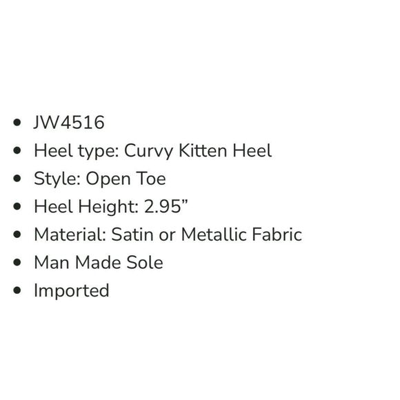 Jewel Genny Curvy Heel NEW! - Picture 9 of 9